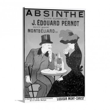 Absinthe Vintage Poster By Leonetto Cappiello Wall Art - Canvas - Gallery Wrap