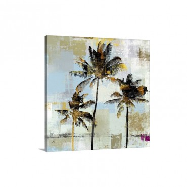 Abstract Palms I I Wall Art - Canvas - Gallery Wrap