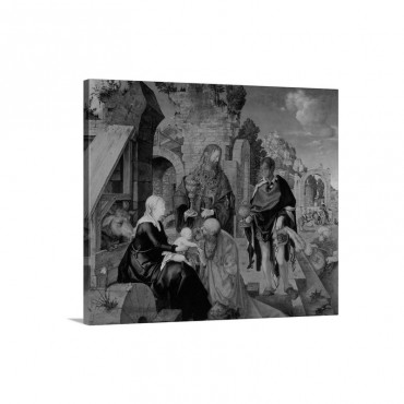 The Coronation Of The Virgin Mary And The Glory Of All The Saints 2003 Wall Art - Canvas - Gallery Wrap