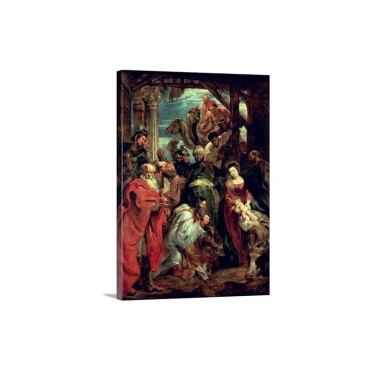 Adoration Of The Magi 1624 Wall Art - Canvas - Gallery Wrap