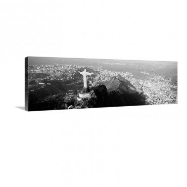 Aerial Rio De Janeiro Brazil Wall Art - Canvas - Gallery Wrap