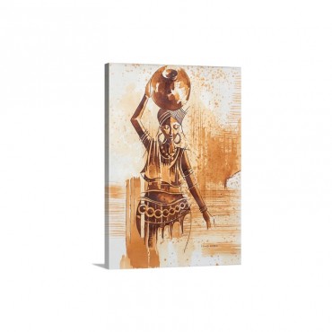 African Woman 2009 - Canvas - Gallery Wrap 