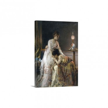 After The Ball By Alfred Stevens Wall Art - Canvas - Gallery Wrap