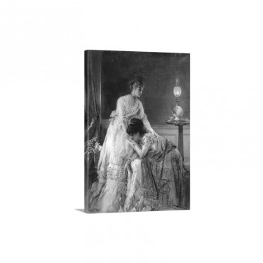 After The Ball By Alfred Stevens Wall Art - Canvas - Gallery Wrap