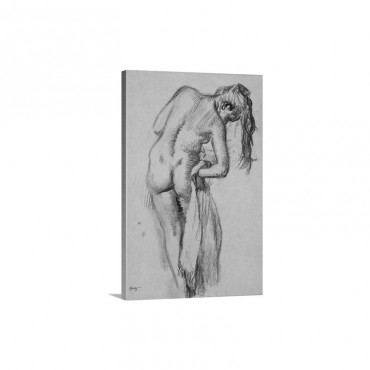 After The Bath C 1891 92 Wall Art - Canvas - Gallery Wrap