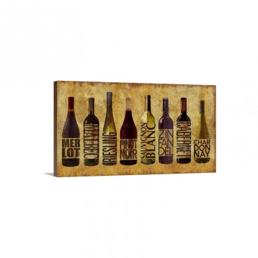 All Wined Up Wall Art - Canvas - Gallery Wrap