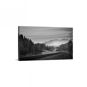 An Oncoming Train Wall Art - Canvas - Gallery Wrap