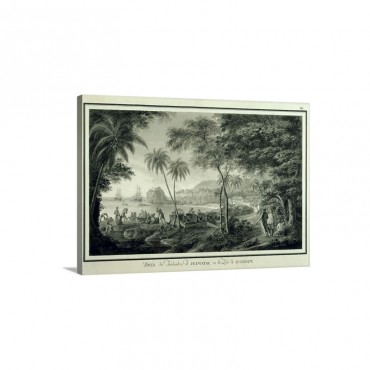 Anchorage Of Umatac In Guam Island 1789 94 Wall Art - Canvas - Gallery Wrap