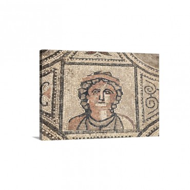 Ancient Roman Mosaic In Volubilis Wall Art - Canvas - Gallery Wrap