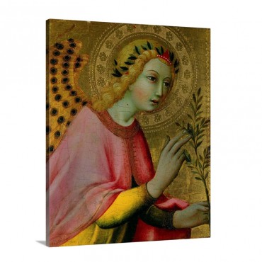 Angel Of The Annunciation C 1425 50 Wall Art - Canvas - Gallery Wrap