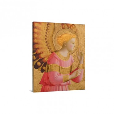 Annunciatory Angel 1450 55 Wall Art - Canvas - Gallery Wrap
