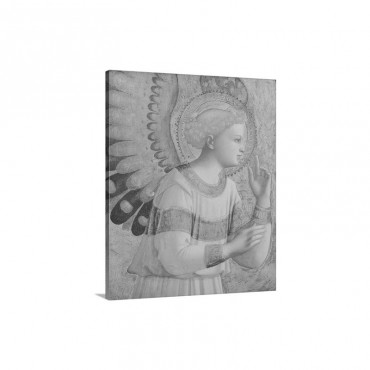 Annunciatory Angel 1450 55 Wall Art - Canvas - Gallery Wrap