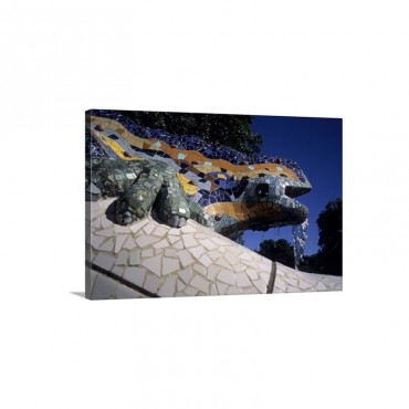 Antoni Gaudi Was The First To Use Recycled Construction Waste In Works Wall Art - Canvas - Gallery Wrap