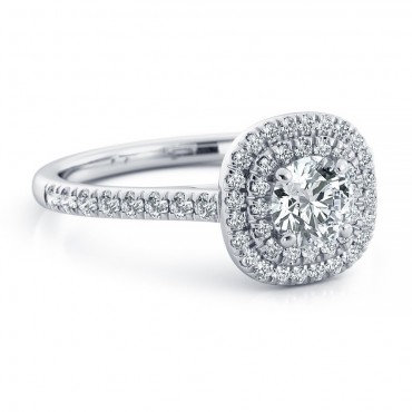 April Diamond Ring - White Gold