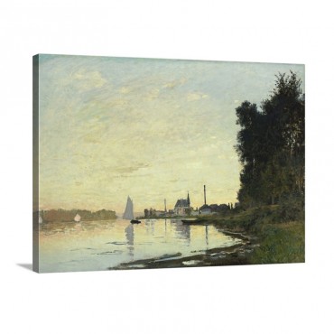 Argenteuil Late Afternoon 1872 Wall Art - Canvas - Gallery Wrap
