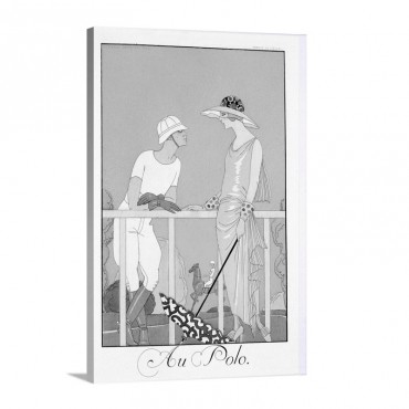 At Polo 1920 29 Wall Art - Canvas - Gallery Wrap