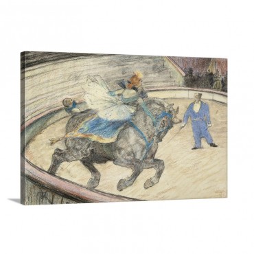 At The Circus Work In The Ring 1899 Wall Art - Canvas - Gallery Wrap