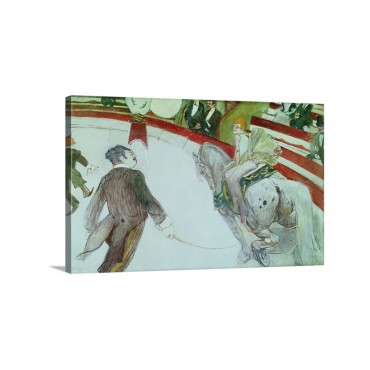 At The Circus Fernando The Ringmaster 1887 88 Wall Art - Canvas - Gallery Wrap