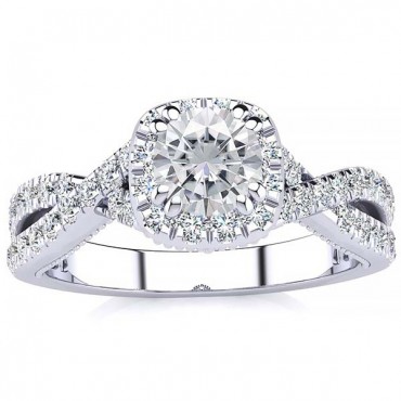 Aubrey Diamond Ring - White Gold