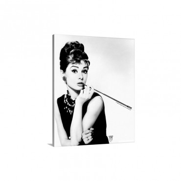 Audrey Hepburn Breakfast Tiffanys 16 Wall Art - Canvas - Gallery Wrap