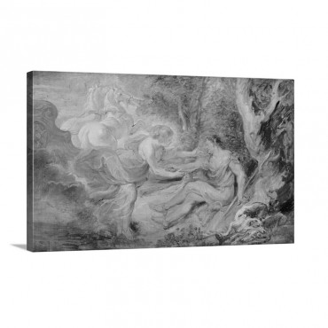 Aurora Abducting Cephalus 1636 Wall Art - Canvas - Gallery Wrap