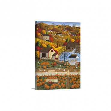 Autumn Morning Wall Art - Canvas - Gallery Wrap