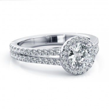Ayala Diamond Ring - White Gold
