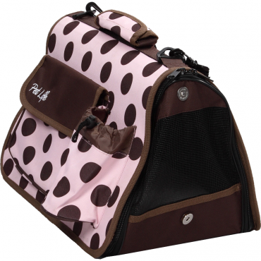 Airline Approved Folding Zippered Casual Pet Carrier 