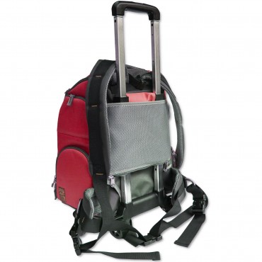 Touchdog Wuffle Duffle Wheeled Backpack Pet Carrier 