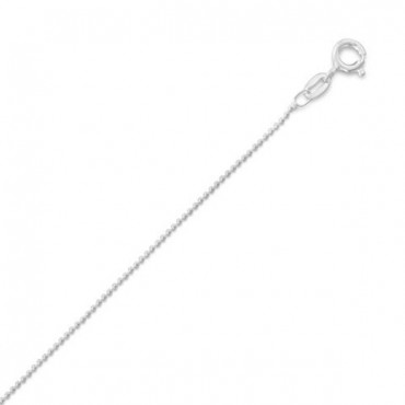 1mm Bead Chain Necklace