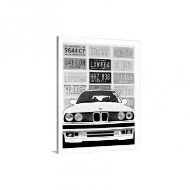 BMW Wall Art - Canvas - Gallery Wrap