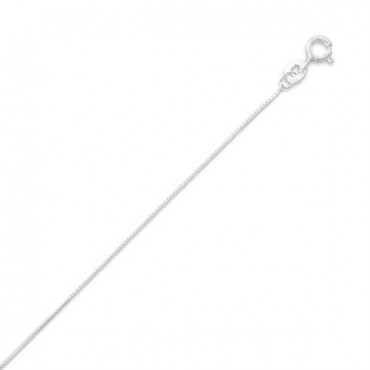 012 Box Chain Necklace - 0.7 mm