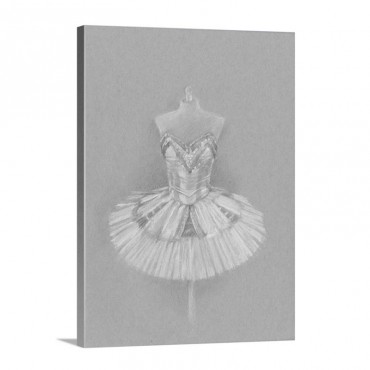 Ballet Dress I Wall Art - Canvas - Gallery Wrap