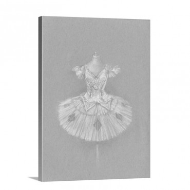 Ballet Dress I I Wall Art - Canvas - Gallery Wrap