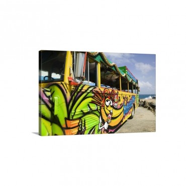 Banana Bus Transport Natural Bridge Paradera Wall Art - Canvas - Gallery Wrap