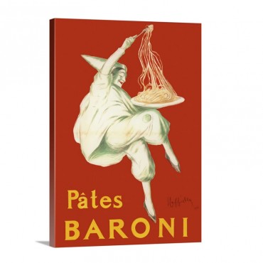 Baroni Vintage Pasta Advertisement Wall Art - Canvas - Gallery Wrap