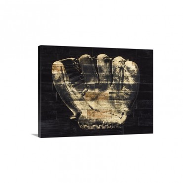 Baseball Glove Wall Art - Canvas - Gallery Wrap