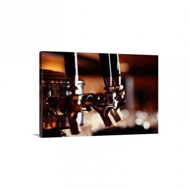 Beer Taps Wall Art - Canvas - Gallery Wrap