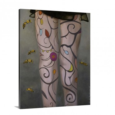 Bees Knees Wall Art - Canvas - Gallery Wrap
