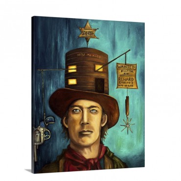 Billy The Kid Wall Art - Canvas - Gallery Wrap