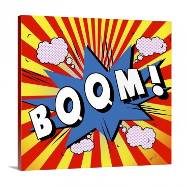 Boom V Wall Art - Canvas - Gallery Wrap