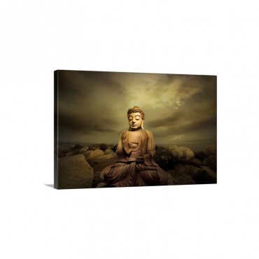 Buddha Wall Art - Canvas - Gallery Wrap
