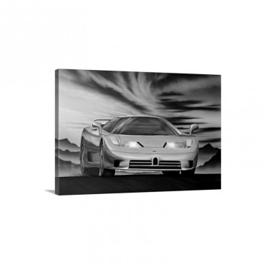 Bugatti Wall Art - Canvas - Gallery Wrap