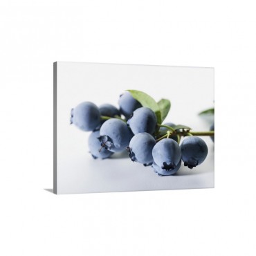 Bunch Of Blueberries Wall Art - Cavas - Gallery Wrap