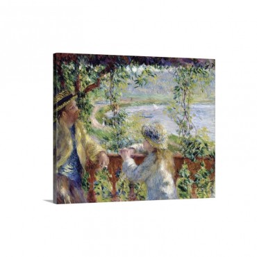 By The Water By Pierre Auguste Renoir Wall Art - Canvas - Gallery Wrap