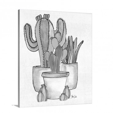 Cactus I Wall Art - Canvas - Gallery Wrap