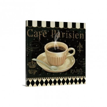 Cafe Parisien I Wall Art - Canvas - Gallery Wrap