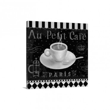 Cafe Parisien I I Wall Art - Canvas - Gallery Wrap