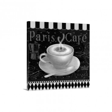 Cafe Parisien I I I Wall Art - Canvas - Gallery Wrap