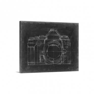 Camera Blueprints I V Wall Art - Canvas - Gallery Wrap